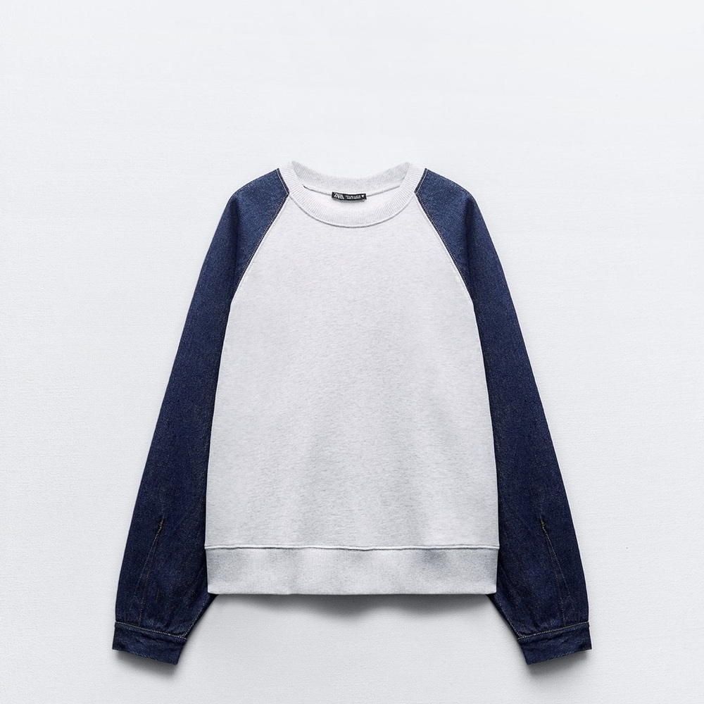 Zara combination sweatshirt